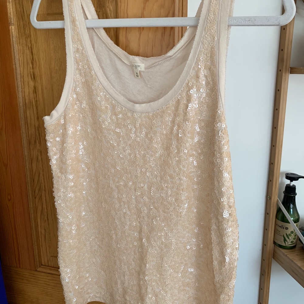 J. Crew Sequin Tank